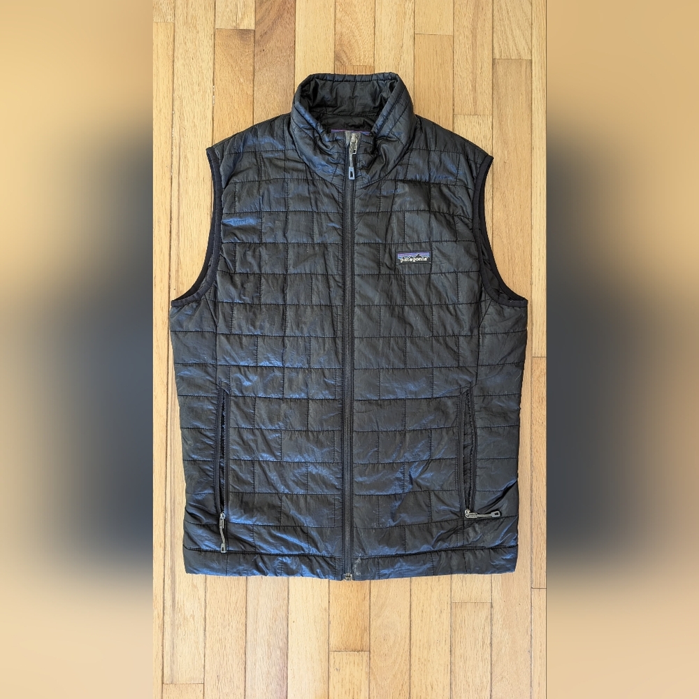 Patagonia Men's Nano Puff Vest black size small